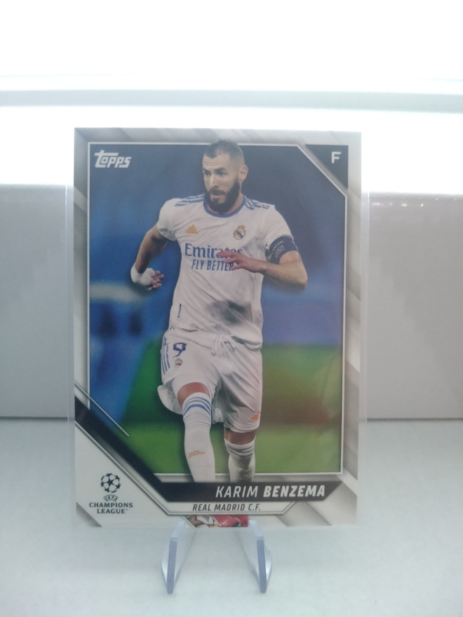 Karim Benzema jalkapallokortti