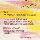 kortti ** Romantiikkaa - erilaisia tekstikortteja - pikkukuva 4