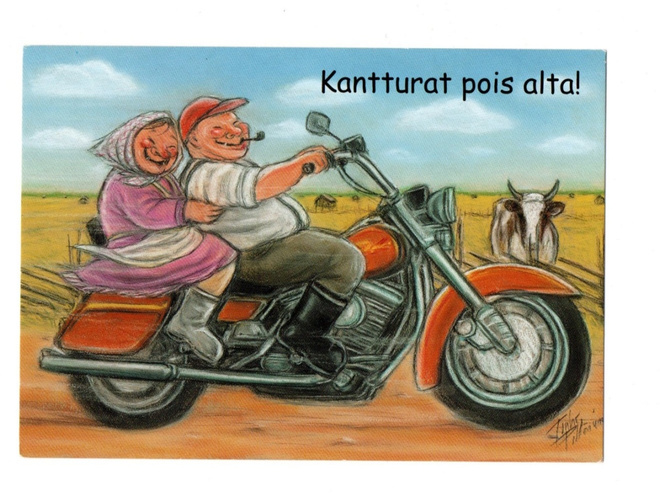 "°KANTTURAT POIS ALTA!°" -KORTTI /Hörölä
