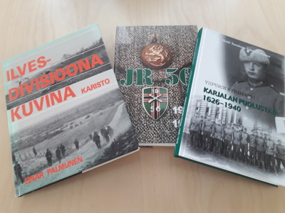 Sotahistoriaa - 3 teosta