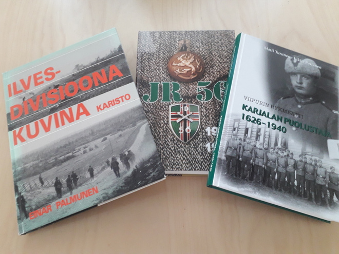 Sotahistoriaa - 3 teosta
