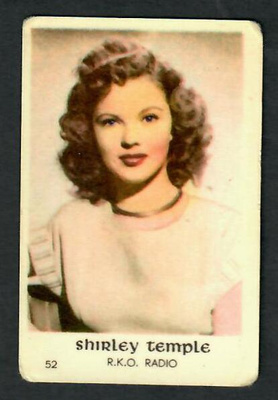 Keräilykuva - Shirley Temple 52 R.K.O. Radio