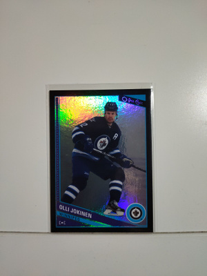 2013-14 O-Pee-Chee - Black Rainbow #441 Olli Jokinen SN100