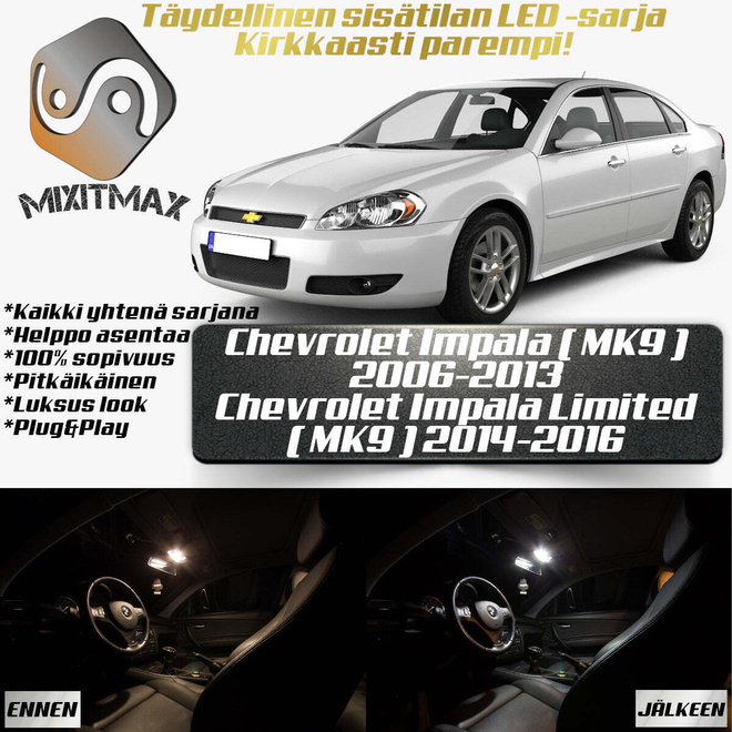 Chevrolet Impala (MK9) Sisätilan LED-sarja 11-os