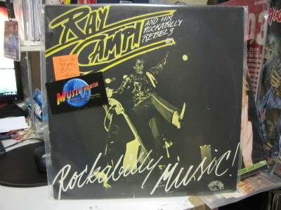 RAY CAMPI AND HIS ROCKABILLY REBELS - ROCKABILLY MUSIC LP