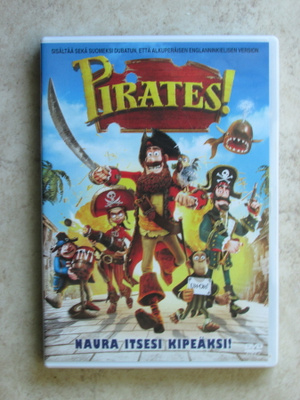Pirates! DVD. suomeksi puhuttu
