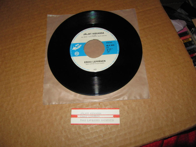 Erkki Leppänen 7" Jäljet Hiekassa v.1979