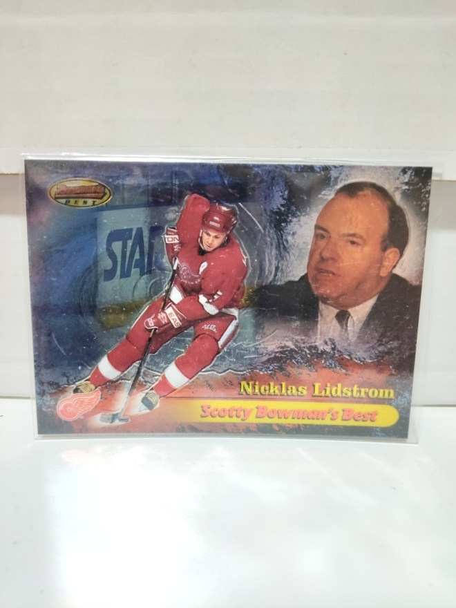 1998-99 Bowman's Best Scotty Bowman's Best #SB4 N. Lidstrom
