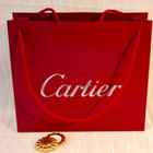 Harvinainen Vintage Cartier Paris So Pretty Solid Perfume - pikkukuva 2