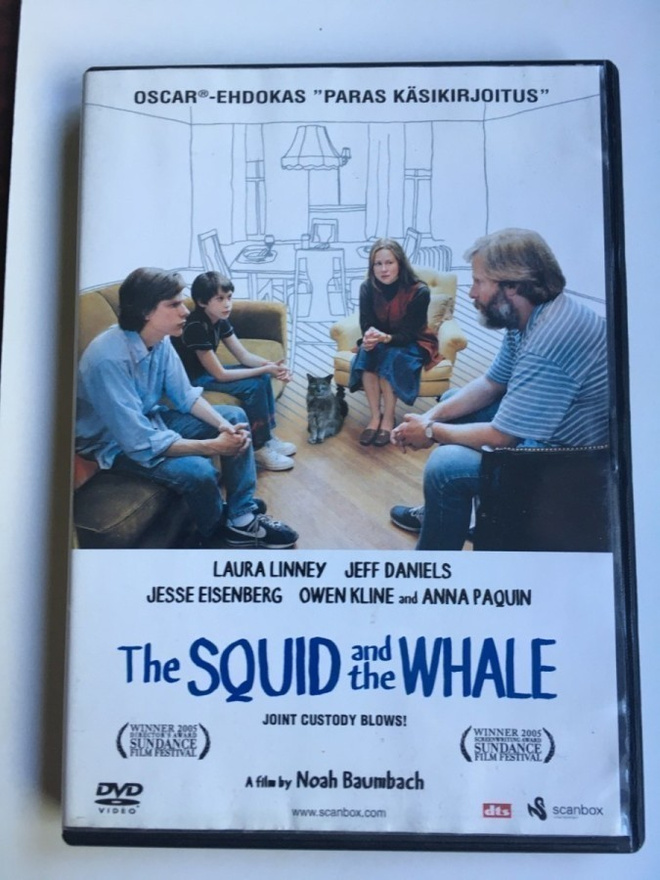 THE SQUID AND THE WHALE, DVD, Baumbach, Daniels, Linney