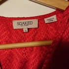 Soaked in Luxury punainen kietaisumekko S - pikkukuva 3