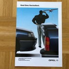 Esite Opel Vectra A korin muotoiluosat noin 1989-1990 - pikkukuva 1