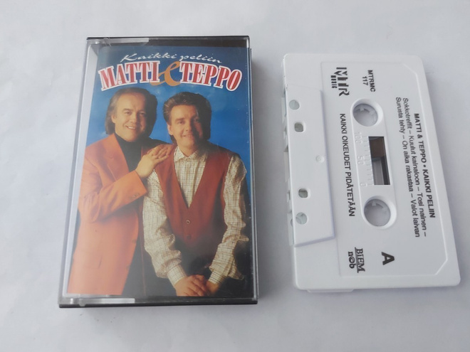 C-kasetti MATTI ja TEPPO - KAIKKI PELIIN
