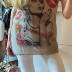 MADE IN ITALY upea KISS ME pusero silkki sekoite M - pikkukuva 1