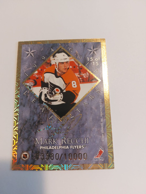 1994-95 Leaf Gold Stars #15 Jaromir Jagr/Mark Recchi /10000