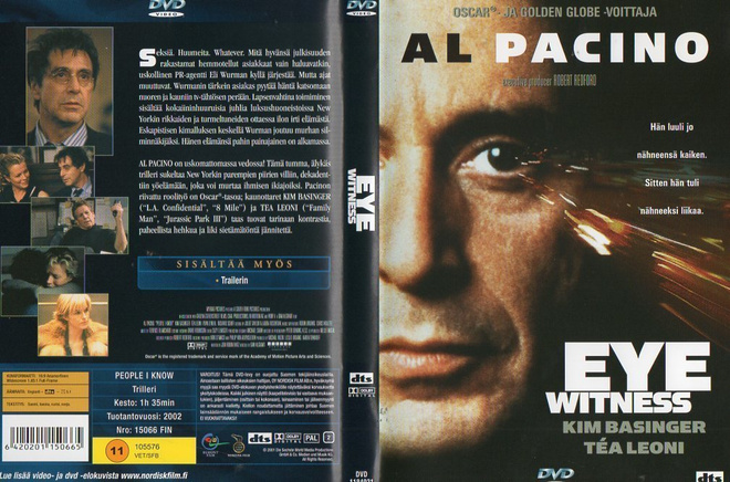 Eyewitness	(14 575)	k	-FI-	suomik.	DVD		al pacino	2002