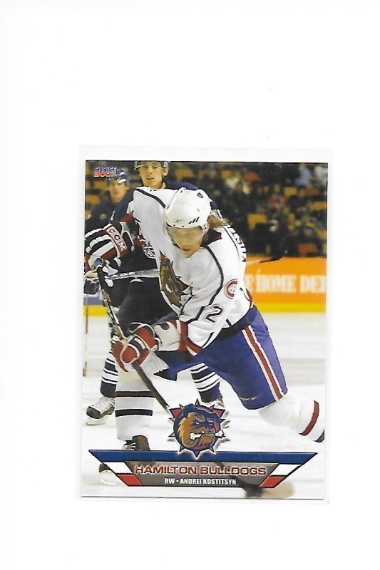 2006-07 Hamilton Bulldogs #16 Andrei Kostitsyn BLR farmi