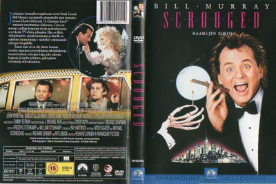 scrooged - haamujen kosto (30 777) k -FI- suomik. DVD bill