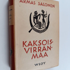 Armas Salonen : Kaksoisvirranmaa eli kuvauksia ja kuvia B... - pikkukuva 1