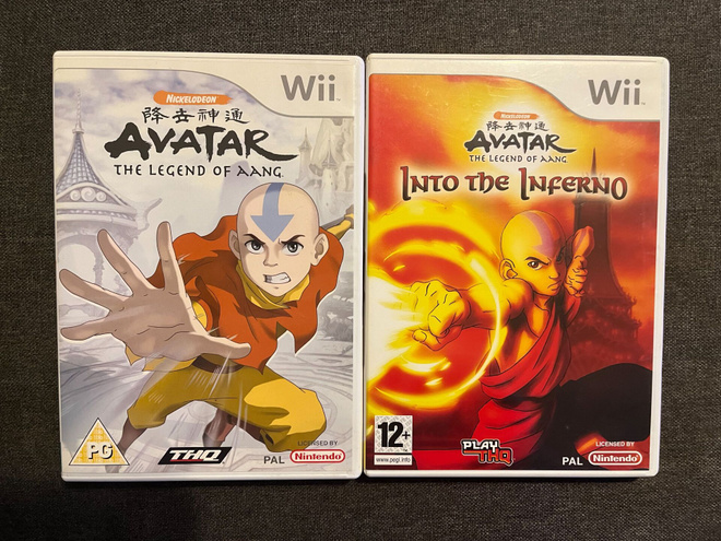 Avatar - Legend Of Aang & Avatar - Into The Inferno WII