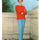 Vanha Rosoreuna Postikortti 1960-luvulta REX GILDO 1936-2019 - pikkukuva 1