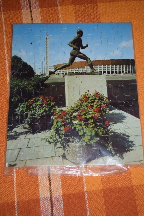 paavo nurmi palapeli / helsingin olympiastadion