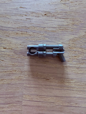 LEGO Pistooli kaksi piippuinen harmaa