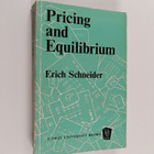 Erich Schneider : Pricing and equilibrium - pikkukuva 1