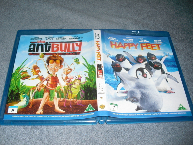 ANT BULLY + HAPPY FEET (BD, TUPLA)***