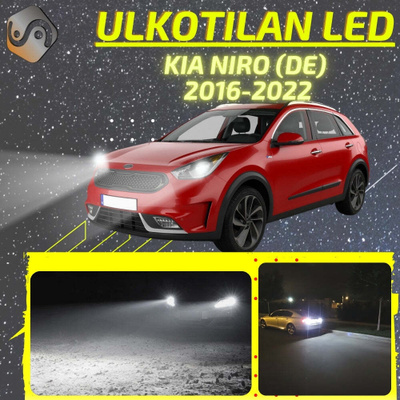 NIRO (DE) 2016-2022 Ulkoiset LED -valot
