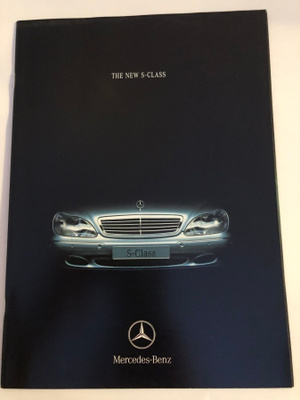 Myyntiesite - Mercedes-Benz The new S-Class - 1998