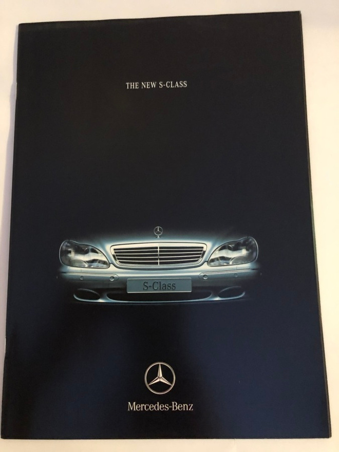 Myyntiesite - Mercedes-Benz The new S-Class - 1998