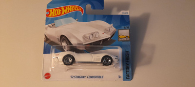 Hot Wheels / Chevrolet Corvette 72 Stingray Convertible