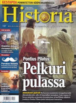 Tieteen Kuvalehti HISTORIA 18/2021 Pontius Pilatus
