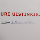 Timo Hyytinen : Suuri uistinkirja (signeerattu, numeroitu) - pikkukuva 3