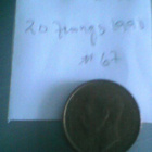 Luxemburg 20 frangs 1990, km#67 - pikkukuva 2