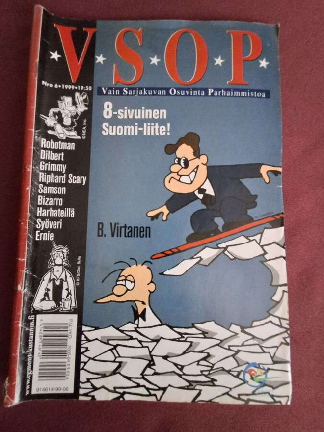 VSOP Sarjakuvalehti 1999- 6