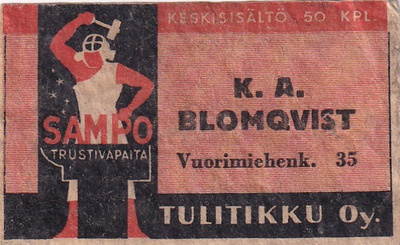 K. A. Blomqvist. , Sampo       s1