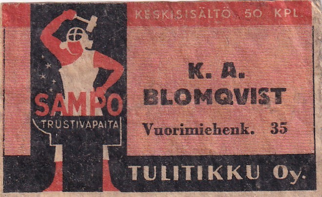 K. A. Blomqvist. , Sampo       s1