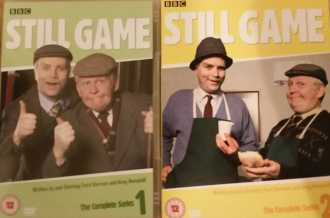 Still game Kaudet 1 ja 2-DVD.Ei suomitekstejä