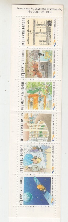 1988 posti 350 vuotta vihko postituoreena.