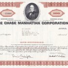 OKK 1970 Pankkiyhtiö Chase Manhattan Corp. Rockefeller sign - pikkukuva 1