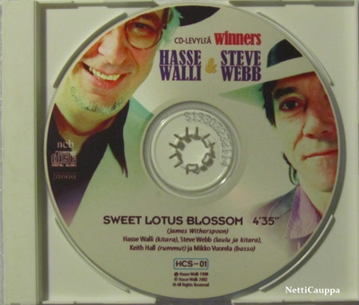 Hasse Walli & Steve Webb • Sweet Lotus Blossom CDr-Single