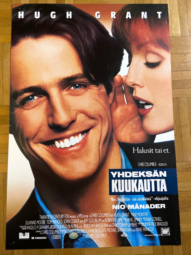 Vanha elokuvajuliste: Yhdeksän kuukautta