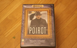 Poirot box 14 suomi text 2 DVD