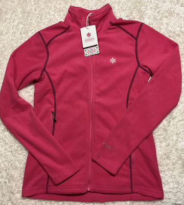 ÃHKKA outdoor laadukas pinkki fleece pusero takki 34/36 S