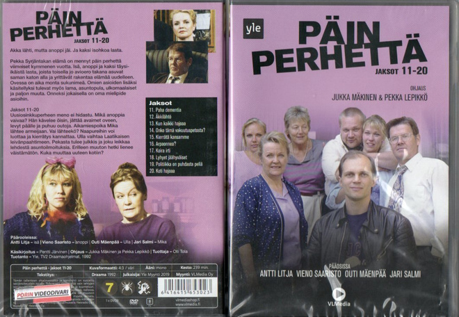 Päin Perhettä Jaksot 11-20	(3 951)	UUSI	-FI-	DVD				1992	239