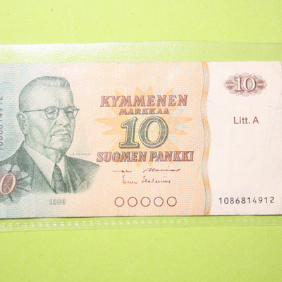10 Markkaa 1980
