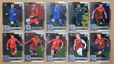 2022 Bowman Chrome Road to UEFA U21 Euros Soccer