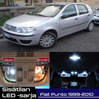 Fiat Punto (188) Sisätilan LED-sarja 5-osainen